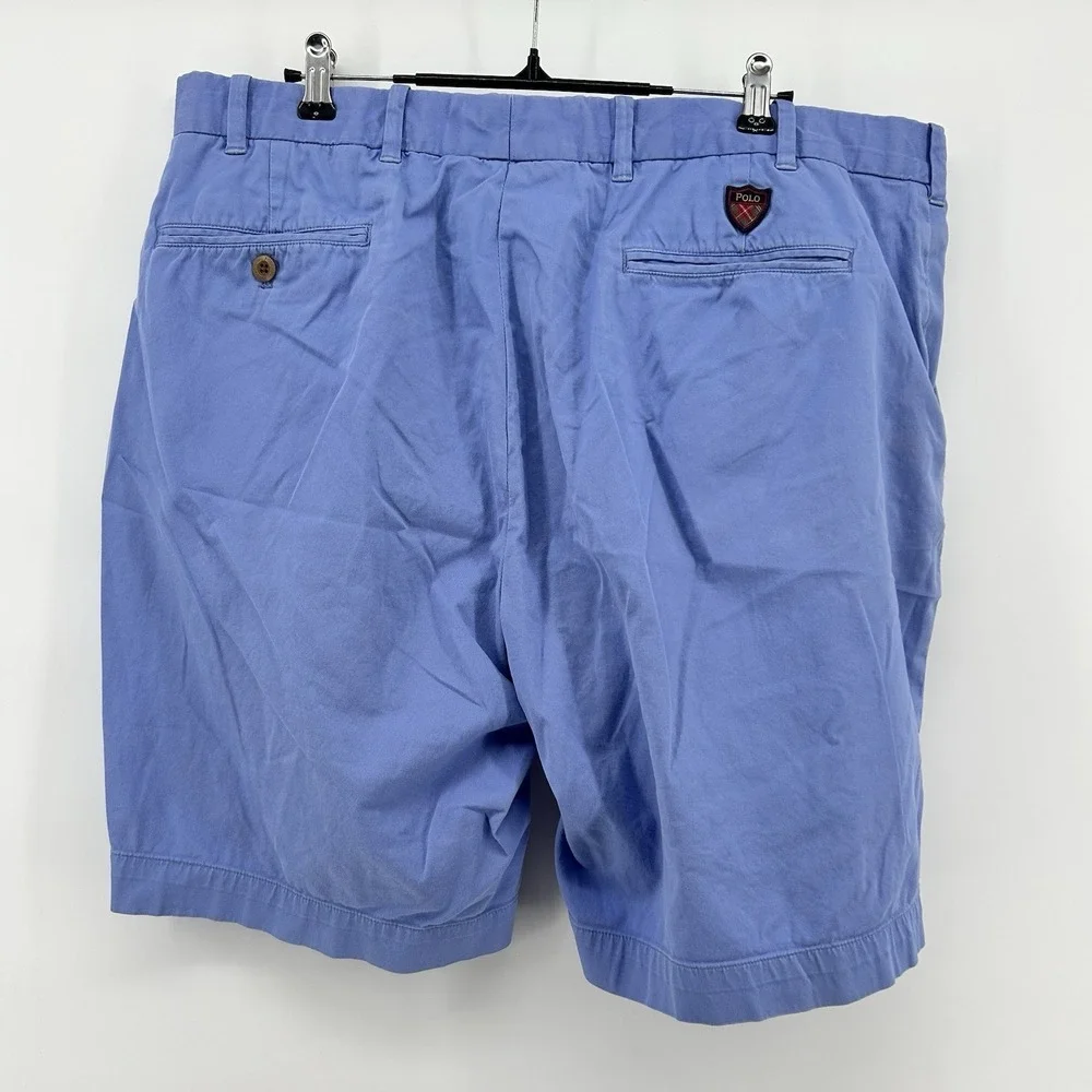 Polo Golf Ralph Lauren Shorts Mens 38 Blue Stretch‎ Twill Chino Golf Coastal